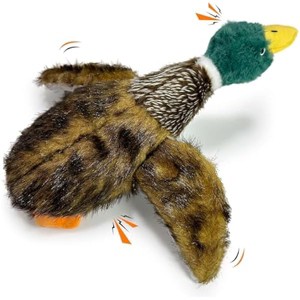Upgraded Duck Dog Toy - 15.7inches, for Small to Large Breeds - Squeaker and Crinkle Paper Plush Mallard Duck Toy - 1 of 1