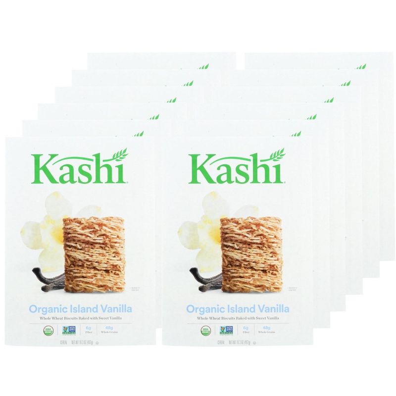Kashi Organic Island Vanilla Whole Wheat Cereal - Case of 12/16.3 oz, 1 of 8
