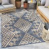 Well Woven Cascade Indoor OutdoorFlat Weave Pile Diamond Medallion Area Rug - 2 of 4