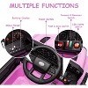 12V Kids Electric Ride-On Truck with Remote, Spring Suspension, LED Lights, Music & Battery Display, Dual 30W Motors - 4 of 4