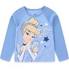 Disney Princess Cinderella Girls 2 Piece Shirt and French Terry Pants Set for Toddler and Big Kids - 2 of 4