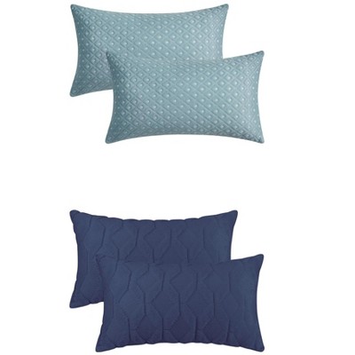 REGALWOVEN 4 Pcs Geometric Pattern Throw Pillowcases for Sofa, Living Room
