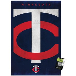Trends International MLB Minnesota Twins - Logo 25 Unframed Wall Poster Prints - 1 of 4