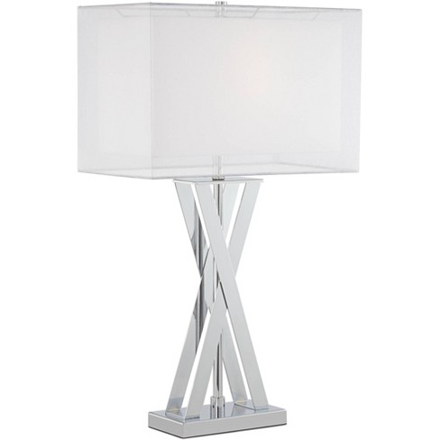 Chrome Butterfly Table Lamp 61 X 28 Cm 