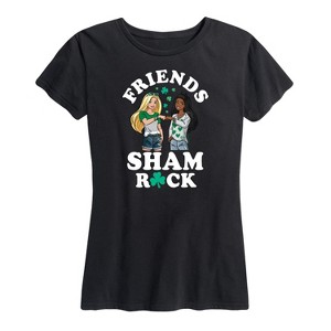 Women's - Barbie - St. Patrick's Day Friends Sham Rock Short Sleeve Graphic T-Shirt - 1 of 4
