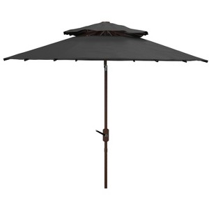 Lorenia 9Ft Double Top Market Umbrella - PAT8201 - Safavieh - 1 of 3