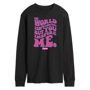Men's - Barbie - You Inspire Me Long Sleeve Graphic T-Shirt - 1 of 4