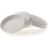 TravelWell Round 3.54 Inch Diameter White Paper Cup Lids 400/Pack - 4 of 4