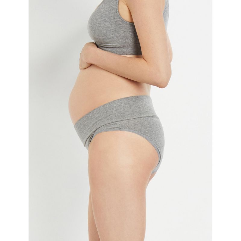 Plus Size Maternity Fold Over Panties | Motherhood Maternity, 5 of 6