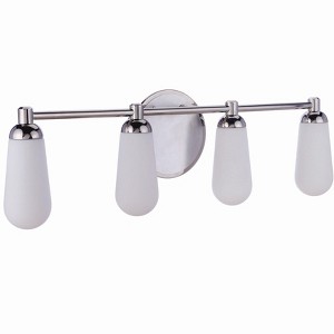 Craftmade Lighting Riggs 4 - Light Vanity in  Brushed Polished Nickel/Polished Nickel - 1 of 1