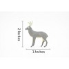 Collectible Wildlife Gifts | Deer, Whitetail, Plastic Animal, , Toy, Kids, Realistic Figure, Model, Figurine, Replica, Gift,      2"     F211-B9 - 2 of 4