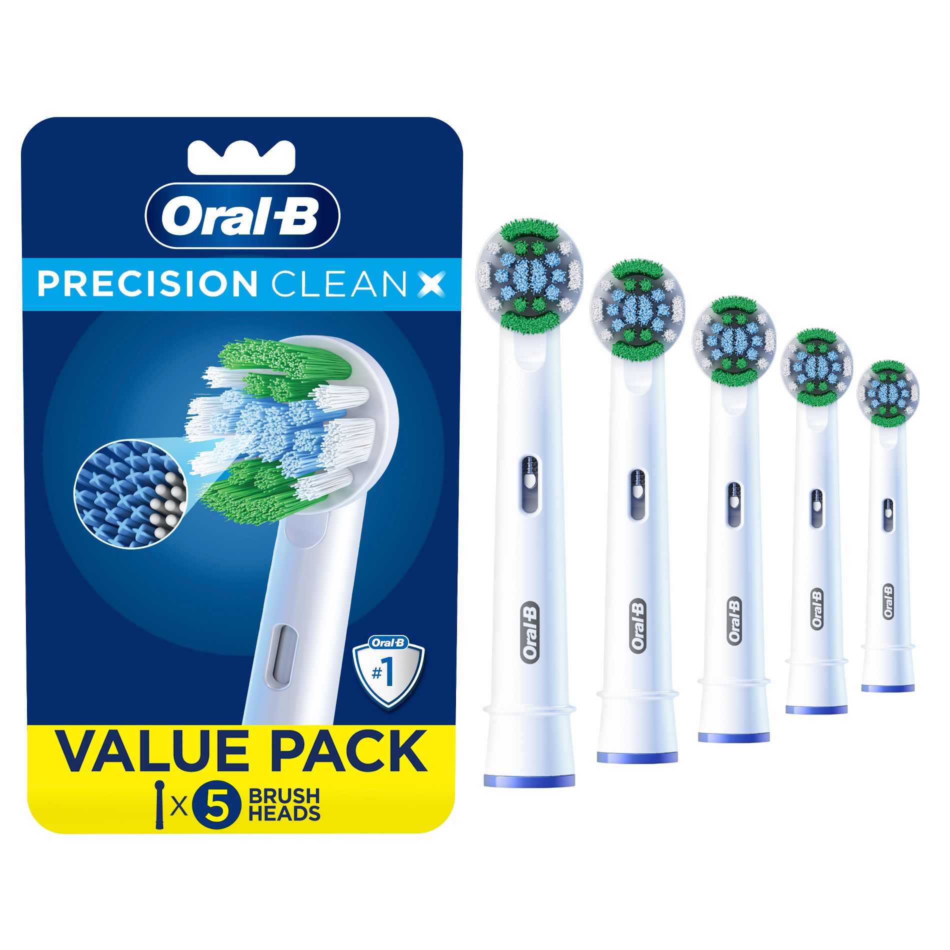 Oral-B Precision Clean X-Filament Replacement Brush Heads