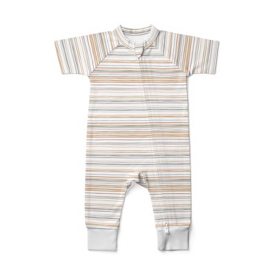 Goumikids Baby Viscose From Rayon + Organic Cotton S/s Romper