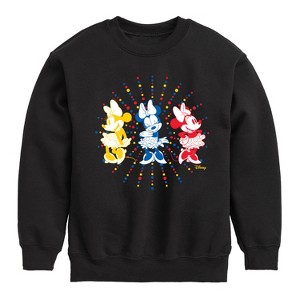 Boys' - Disney - Mickey & Friends Graphic Long Sleeve Fleece Sweatshirt - 1 of 4