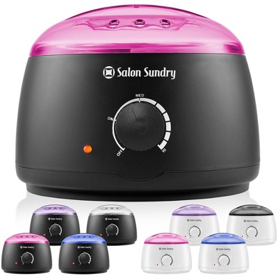 Electric Wax Warmer for Hair Removal - Black and Pink by Salon Sundry, 7.25  x 5.38 - Harris Teeter
