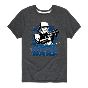 Boys' - Star Wars - Storm Trooper Short Sleeve Graphic T-Shirt - 1 of 3