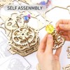 ROBOTIME 3D Wooden Puzzles Starry Night Series  Model Kits Creative Gift for Kids, Beige, 5.3"*5.3"*6.1" - 3 of 4