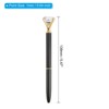 Unique Bargains Metal Sleek Design Medium Point Elegant Crystal Diamond Ballpoint Pen 6 Pcs - image 2 of 4