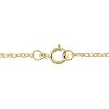 Pompeii3 3 1/2 Ct Emerald Moissanite & Lab Created Diamond Halo Pendant 14k Gold Necklace - 3 of 4