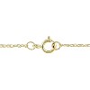 Pompeii3 2Ct Pear Shape Diamond Solitaire Necklace 14k Yellow Gold Pendant Lab Created - image 3 of 4