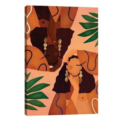 26" x 18" x 0.75" Jungle Girls by Bria Nicole Unframed Wall Canvas - iCanvas