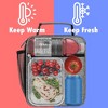 OPUX Insulated Lunch Box Adult Men Women, Thermal Cooler Bag Kids Boys Girls Teen, Soft Compact Reusable Small Work School Picnic - 2 of 4