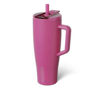 BruMate 40fl oz Stainless Steel Era Flip Straw Tumbler - Hibiscus