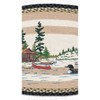 Earth Rugs Loon on Lake Oval Jute Tread – 20"x30", Handmade Wildlife-Inspired Rug - 3 of 3