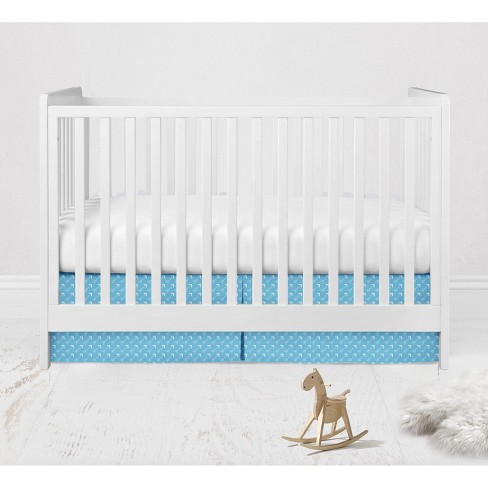 Aqua 2025 crib skirt