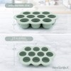 WeeSprout Silicone Freezer Tray w/ Clip on Lid Perfect Food Storage Container for Homemade Baby Food - 2 of 4