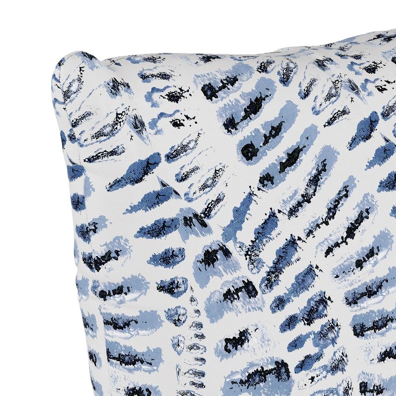 18&#34;x18&#34; Polyester Pillow in Snake Skin Blue - Skyline Furniture, 4 of 7
