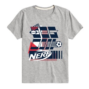 Boys' - NERF - Nerf Sports Soccer Football Short Sleeve Graphic T-Shirt - 1 of 4