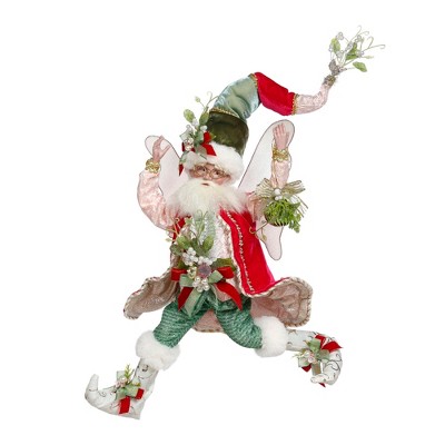 Mark Roberts Products Mark Roberts Red and Green Mistletoe Christmas Fairy, Medium 16-Inches