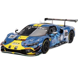Ferrari 296 GT3 #38 "ST Racing with Rinaldi" "24 Hours of Spa" (2023) "Competition Series" 1/18 Model Car by BBR - 1 of 4