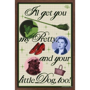 Trends International The Wizard Of Oz - I'll Get You Framed Wall Poster Prints - 1 of 4