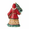 Jim Shore 8.0 Inch Sharing Merriment And Cheer Santa Tree Toy Bag Santa Figurines - 2 of 3