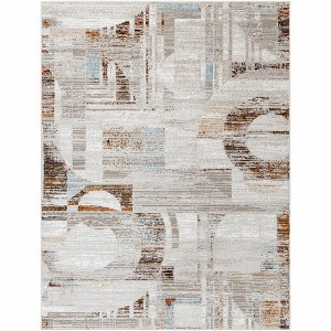 Mark & Day Haneefah Woven Indoor Area Rugs Medium Brown - 1 of 4