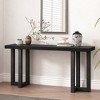 Bella Depot 63''W Design Console Table with Solid Pine Legs,Suitable for Entryway, Hallway, Living Room - 2 of 4