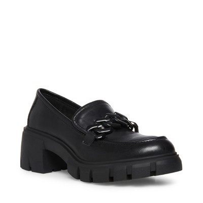 black gucci style loafers