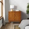 Lorenz  30 Tall 2-Door Accent Cabinet with Adjustable Shelves|ARTFUL LIVING DESIGNS-WALNUT - 2 of 4