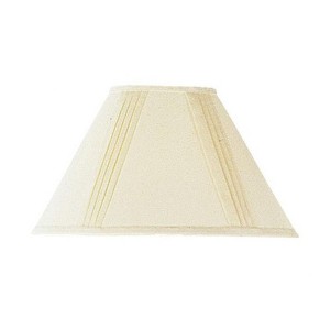 Cal Lighting Side Pleated Linen Shade 6 X 16 X10 - 1 of 3