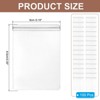 Unique Bargains  PVC Packaging Jewelry Anti-Oxidation Anti-Tarnish Storage Zipper Bags Clear 100 Pcs - 2 of 3
