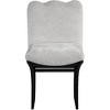 Meridina Furniture,Shaw Grey Chenille Fabric Upholstered Dining Chair - 2 of 4