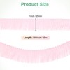 Unique Bargains Polyester Boho Durable Multipurpose Tassel Fringe Trim 27 Yards 1 Inch 1 Pc - 3 of 4