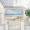 Stupell Industries Chair View on Serene Beach Printed Outdoor Door Mat, design by Kim Allen, 18"x30" - 4 of 4