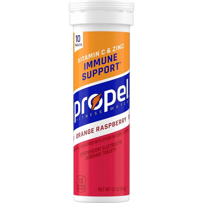 Propel Orange Raspberry Immune Support Tablets - 10ct, 3 of 5