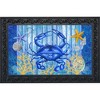Briarwood Lane Doormat 30x18 Indoor Outdoor Blue Crab Welcome Summer For Summer Doormat - 3 of 4