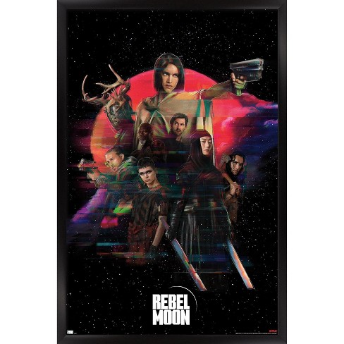 Trends International Netflix Rebel Moon: Part One - A Child Of Fire - Kora  Framed Wall Poster Prints Black Framed Version 14.725 X 22.375 : Target