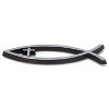 Dicksons, Large Silvertone Christian Cross and Fish Symbol, for Car, Vehicle, Truck, Van, Super Adhesive, All Weather, Inspirational Bumper, Easy Peel - 4 of 4