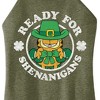 Women's - Garfield - Ready For Shenanigans Graphic High Neck Tank - 2 of 3